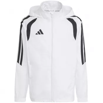 Giacca antivento bambino adidas Tiro 26 League bianco JY9722 152cm