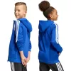 Felpa con cappuccio full zip bambino adidas Tiro 26 League blu KF9102 164cm