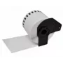 Rotolo etichetta continuo compatibile Brother DK22212 nero su bianco 62mm x 15,25m
