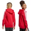 Felpa con cappuccio bambino adidas Tiro 26 League full zip rosso KF9101 164cm