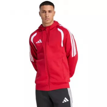 Felpa con cappuccio full zip uomo adidas Tiro 26 League rosso KF9106 2XL