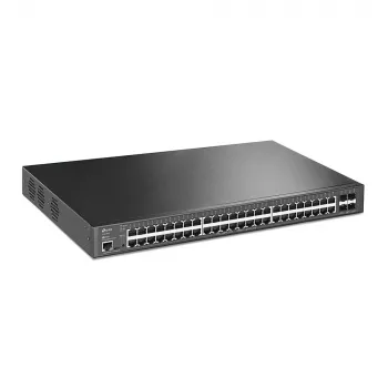 TP-Link JetStream TL-SG3452XP Switch di rete Managed L2+ Gigabit Ethernet (10/100/1000) supporto PoE 1U nero