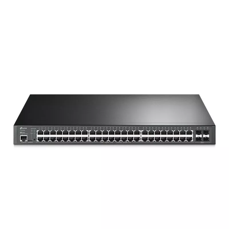 TP-Link JetStream TL-SG3452XP Switch di rete Managed L2+ Gigabit Ethernet (10/100/1000) supporto PoE 1U nero