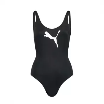 Costume da bagno donna Puma Swim Women Swimsuit 1P nero 907685 06 L