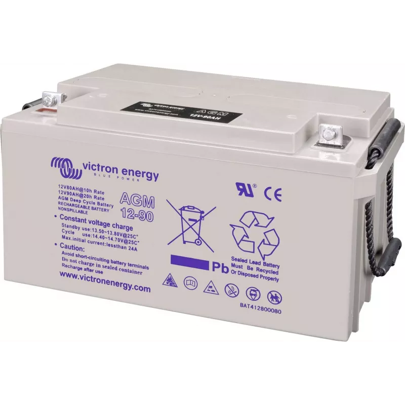 Victron Energy BAT412800104 batteria GEL a ciclo continuo 12V 90Ah