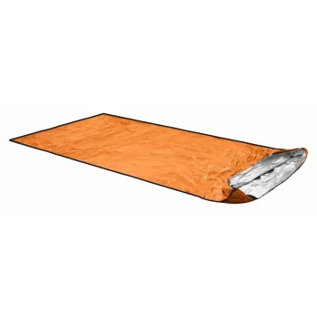 ORTOVOX Bivy Ultralight sacco a pelo rettangolare per adulto poliuretano, argento blu, arancione