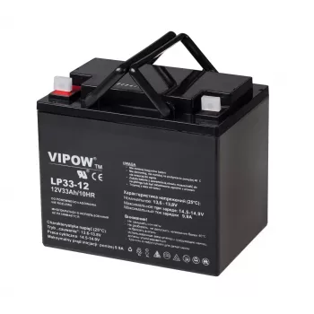 Batteria al gel VIPOW 12V 33Ah