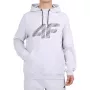 Felpa con cappuccio uomo 4F M2548 grigio chiaro melange 4FWMM00TSWSM2548 27M M