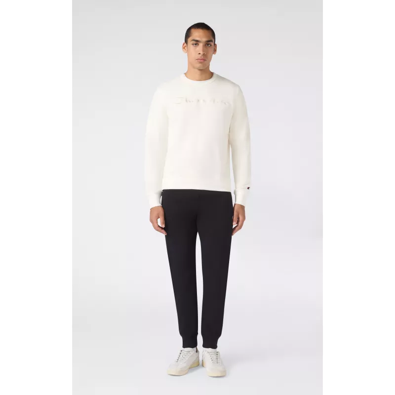 Champion pantaloni da jogging uomo Rib Cuff Pants nero 220300 KK001 S
