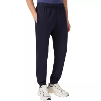 Champion pantaloni da jogging uomo Rib Cuff Pants navy 220307 BS501 XL