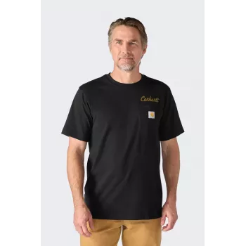 Carhartt Irvine Hard Work maglietta NERO