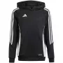 Felpa con cappuccio adidas Tiro 24 Training bambino nero IJ9960 164cm