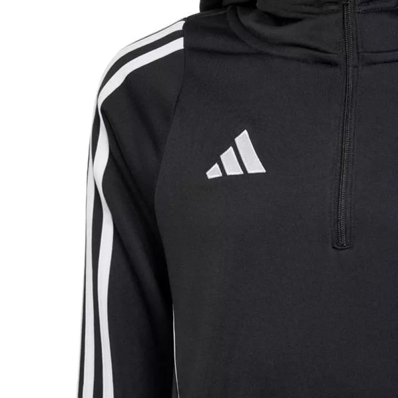 Felpa con cappuccio adidas Tiro 24 Training bambino nero IJ9960 164cm