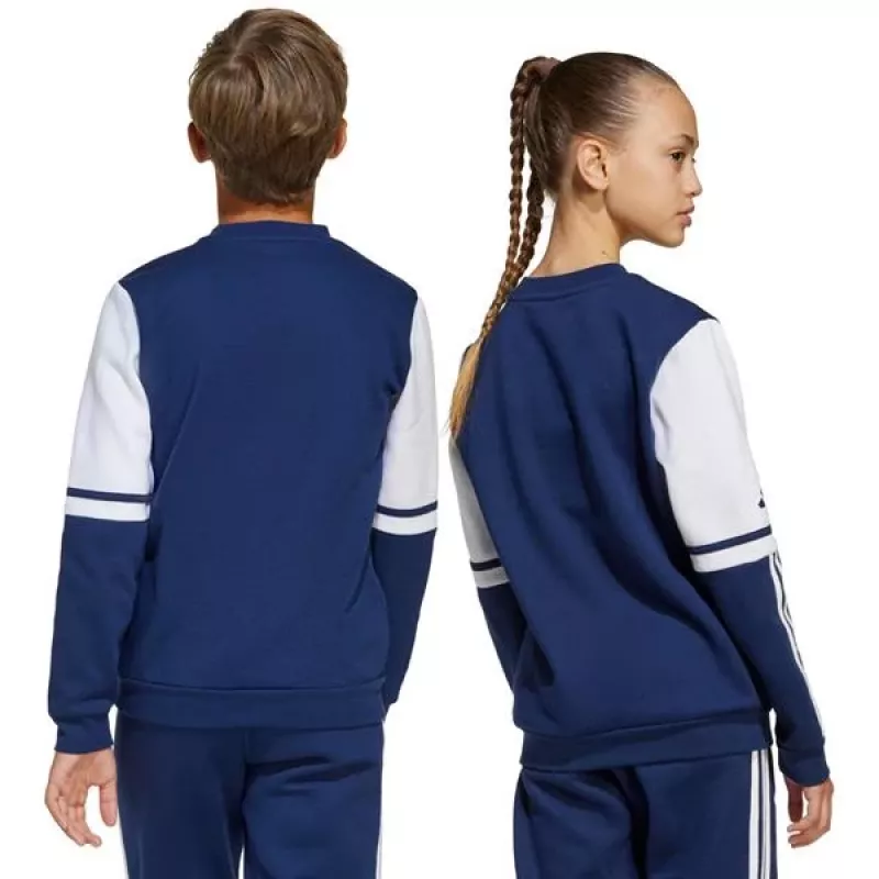 Felpa adidas Squadra 25 Sweat Crew bambino blu navy JD4814 140cm
