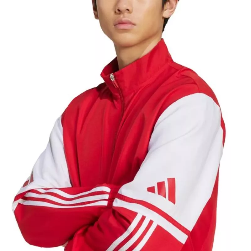 Giacca da allenamento adidas Squadra 25 Presentation uomo rosso JD2969 XL