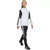 Felpa con cappuccio adidas Squadra 25 Sweat Hoody bambino bianco JD4807 128cm