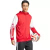 Felpa con cappuccio adidas Squadra 25 Hoody uomo rosso JD2990 S
