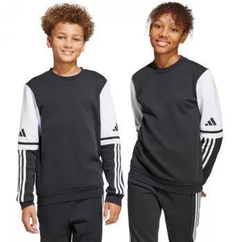 Felpa adidas Squadra 25 Sweat Crew bambino nero JE2773 152cm