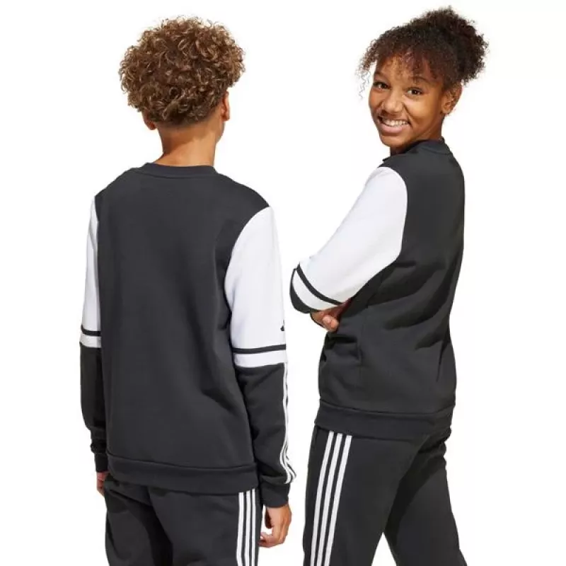 Felpa adidas Squadra 25 Sweat Crew bambino nero JE2773 152cm