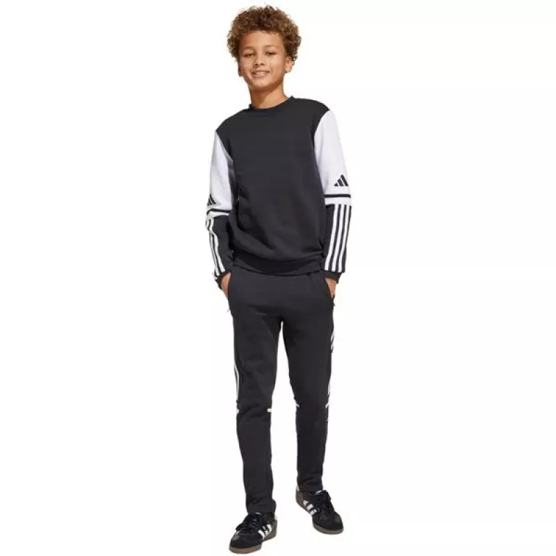 Felpa adidas Squadra 25 Sweat Crew bambino nero JE2773 152cm