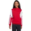 Felpa con cappuccio adidas Squadra 25 Sweat Hoody bambino rosso JD4805 128cm