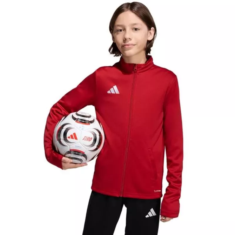 Blusa bambino adidas Entrada 26 Track rosso JZ6612 128cm