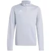 Felpa bambino adidas Entrada 26 Training Top grigio chiaro JZ6637 152cm