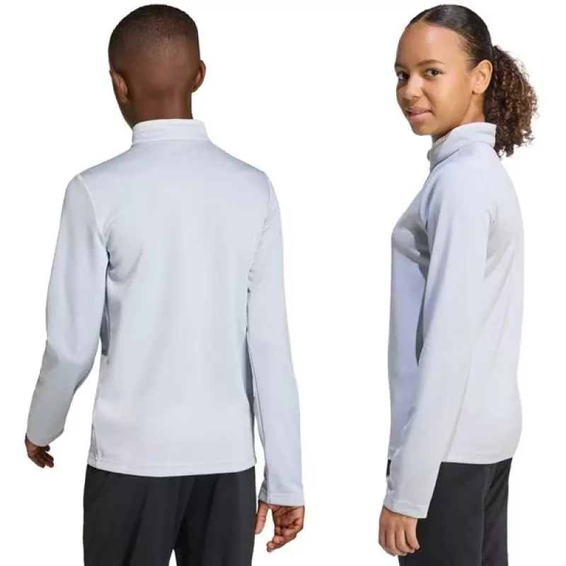 Felpa bambino adidas Entrada 26 Training Top grigio chiaro JZ6637 152cm