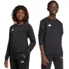 Felpa bambino adidas Entrada 26 Sweat Top nero JZ6554 116cm