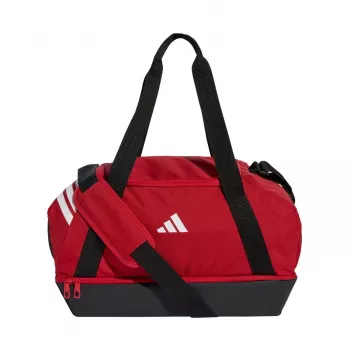 adidas Tiro Duffle Small con scomparto inferiore rosso JY7964