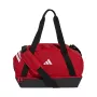 adidas Tiro Duffle Small con scomparto inferiore rosso JY7964
