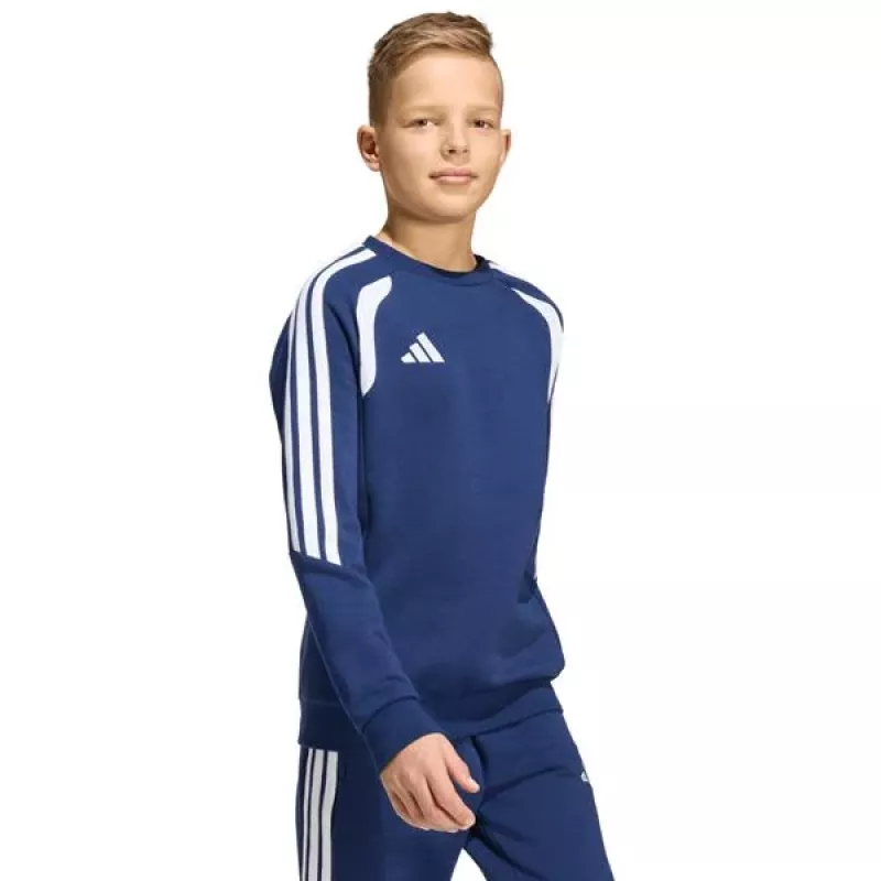 Felpa bambino adidas Tiro 26 League Sweat Crew blu navy KF5821 140cm