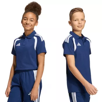 Polo adidas Tiro 26 League bambino blu scuro KF3406 128cm