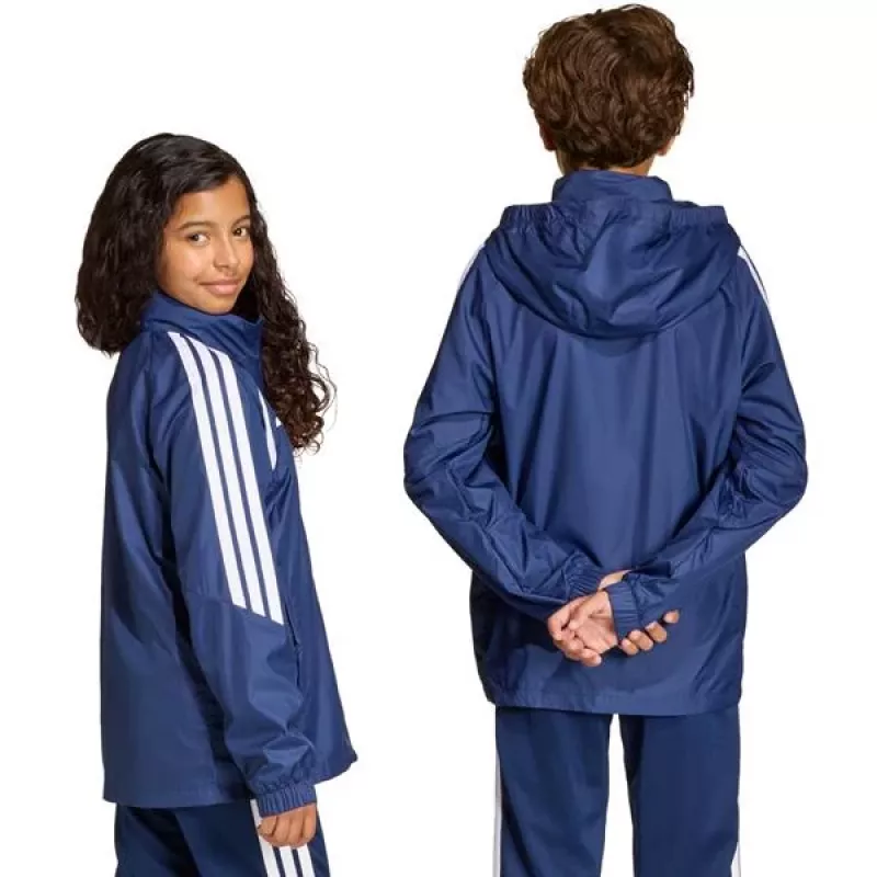 Giacca antivento adidas Tiro 26 League bambino blu navy JY9725 128cm