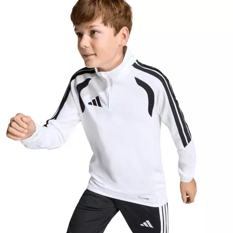 Giacca da training bambino adidas Tiro 26 League Training Top bianco KC3696 164cm