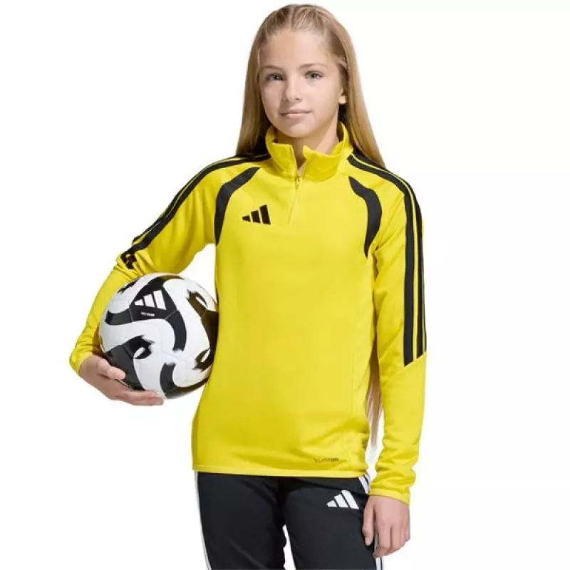Maglia da training bambino adidas Tiro 26 League Training Top giallo-nero JY7158 140cm