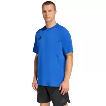 T-shirt adidas Tiro 26 Travel uomo blu KD1134 S