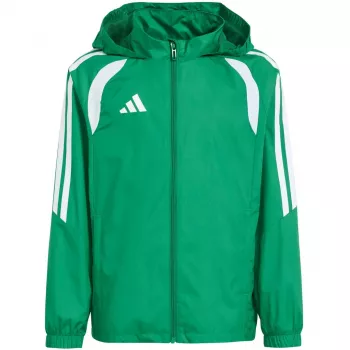 Giacca antivento bambino adidas Tiro 26 League verde KT2427 164cm