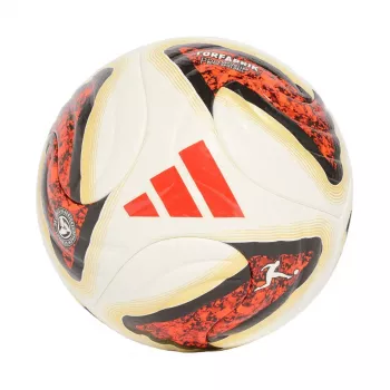 Pallone adidas Bundesliga 26/27 Torfabrik Pro bianco-arancio-oro KG6037 5