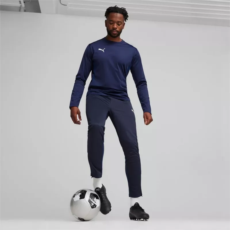 Pantaloni uomo Puma Team Goal Training blu navy 658639 06 M
