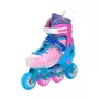 Pattini in linea Meteor Loky rosa-blu 17482-17483 34-37