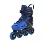 Pattini in linea Meteor Loky nero-blu 17484-17485 34-37