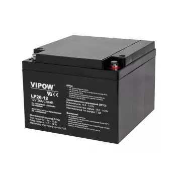 Batteria al gel VIPOW 12V 26Ah