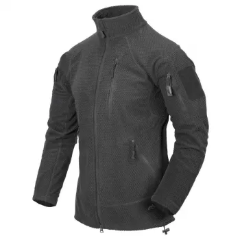 Giacca in pile ALPHA TACTICAL - Grid Fleece - Shadow Grey