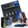 DNA T4MIX mixer audio analogico a 4 canali blu