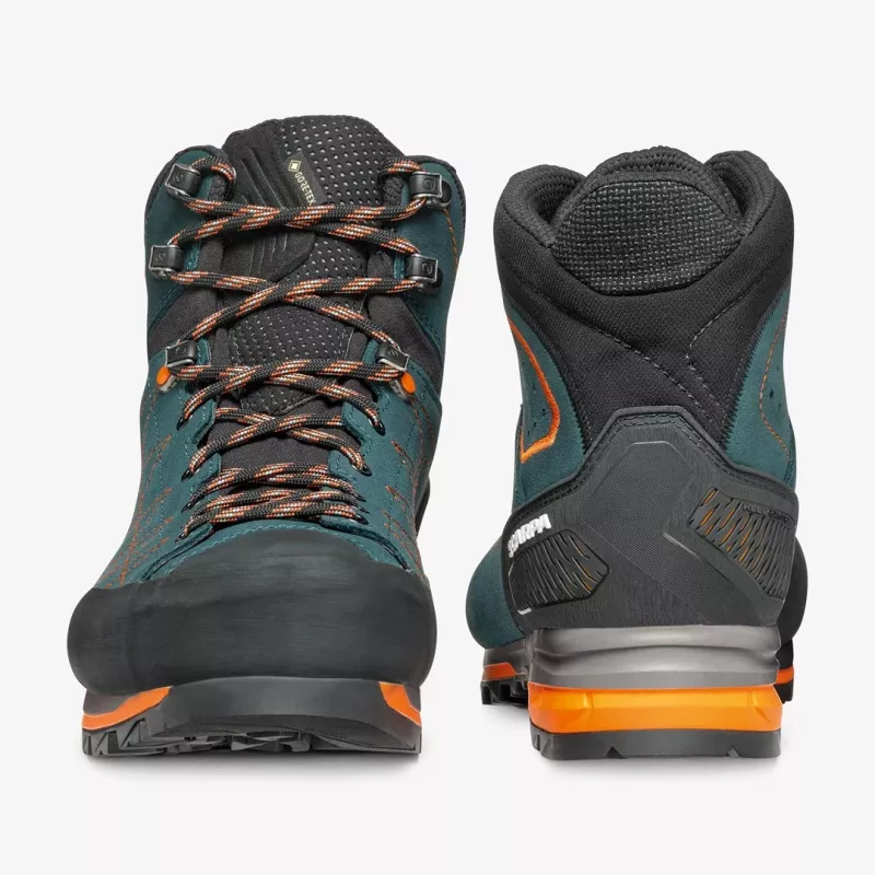 Scarpa Zodiac Trk Gtx scarpe da trekking - petrol/rust orange Taglia: 46