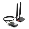TP-Link Archer TBE550E WiFi 7 Bluetooth 5.4 Adattatore BE9300 Triband, PCI Express, 2 antenne esterne
