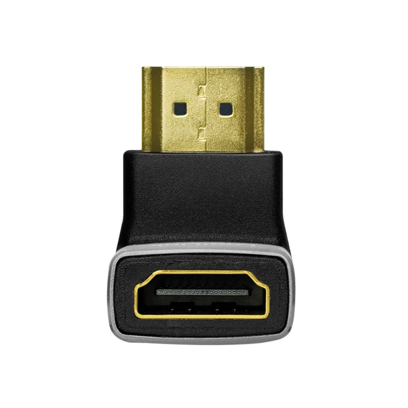 LogiLink AH0005A Adattatore HDMI 8K 90° connettore maschio a femmina 48 Gbps nero