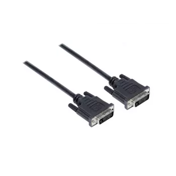 EXSYS Cavo DVI-D Dual Link 24+1 Pin maschio a maschio 5 m nero EX-K6310-5