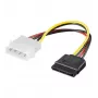EXSYS cavo di alimentazione S-ATA 1 x 4 pin a 1 x 15 pin, 15 cm (EX-K3610)